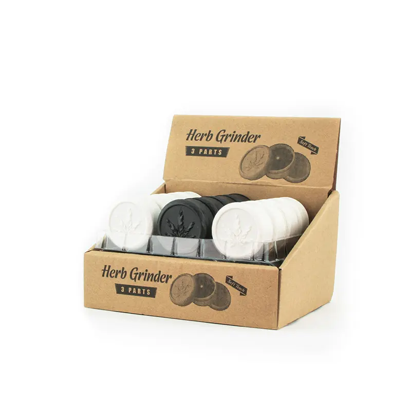 Grinder de plástico imantado Soft 50mm (Blanco)