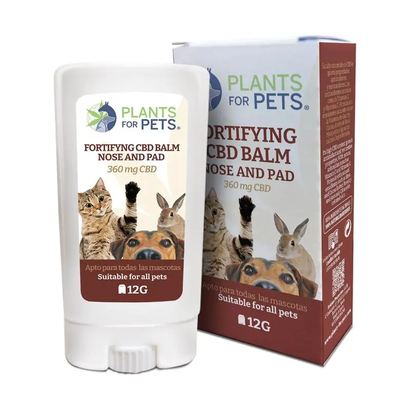 BÁLSAMO FORTIFICANTE DE CBD PARA MASCOTAS 12G
