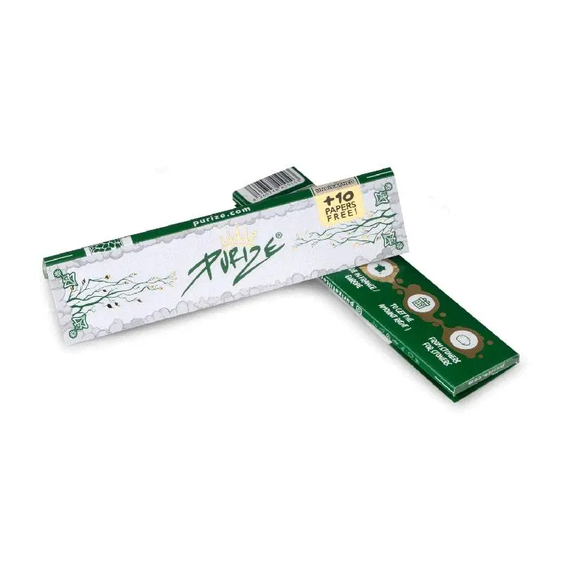 PURIZE® King Size Slim Papers con 42 hojas