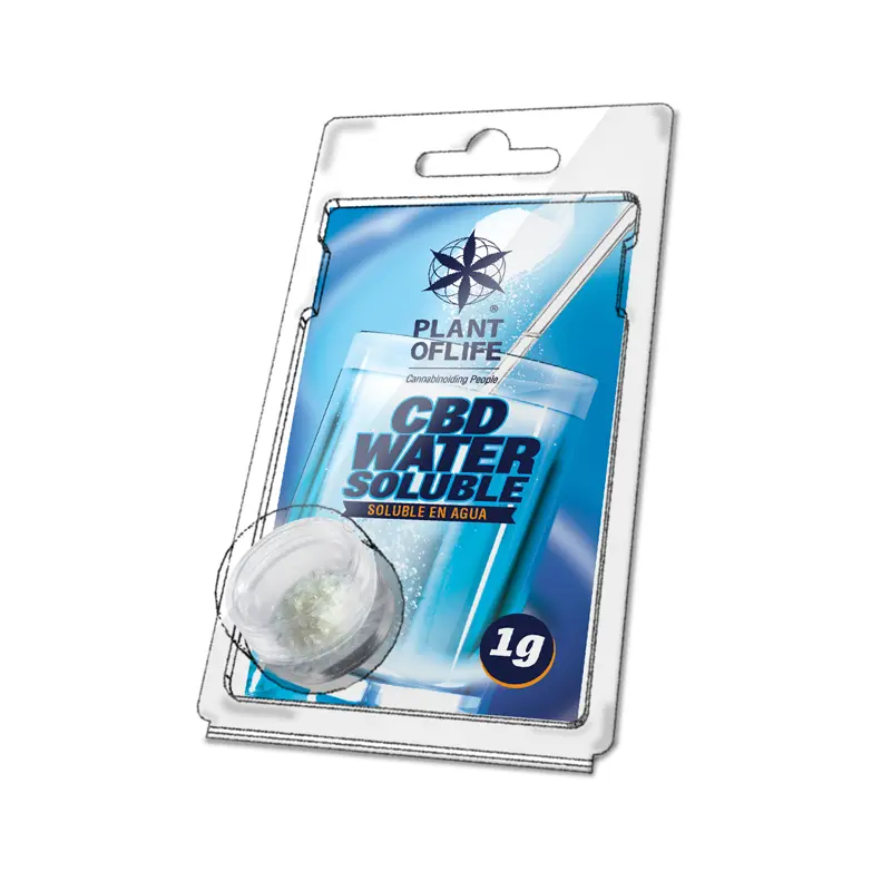 CBD Soluble en agua 20% 1g