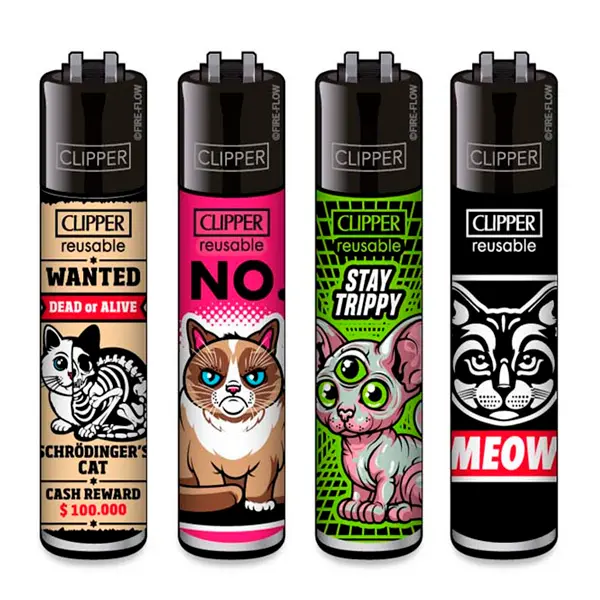 Mecheros CLIPPER edición Gatos