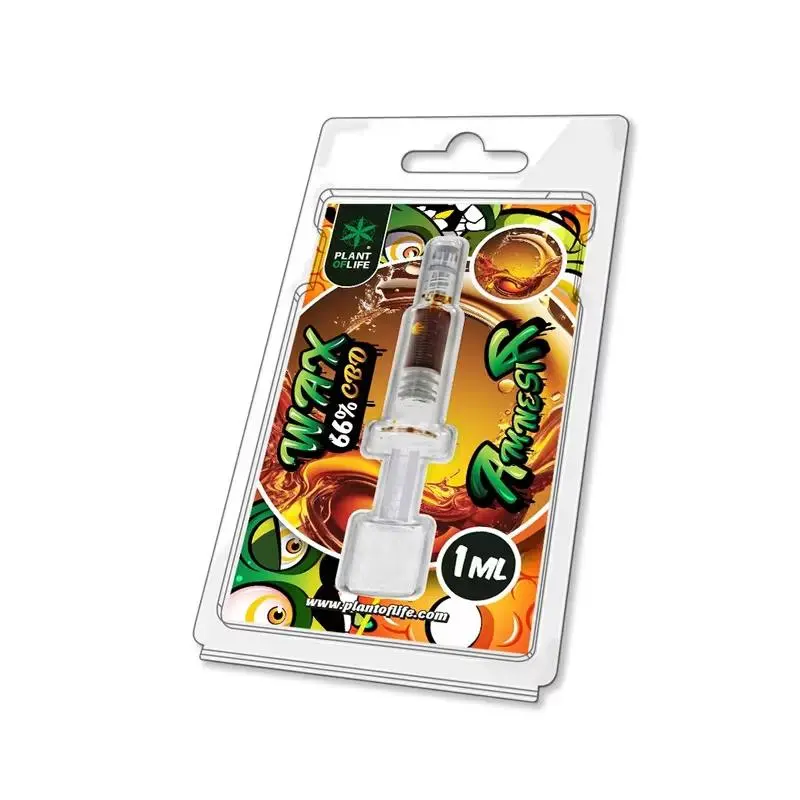 Cera de jeringa Plant of Life 66% CBD 1ml - Extracto natural de cáñamo