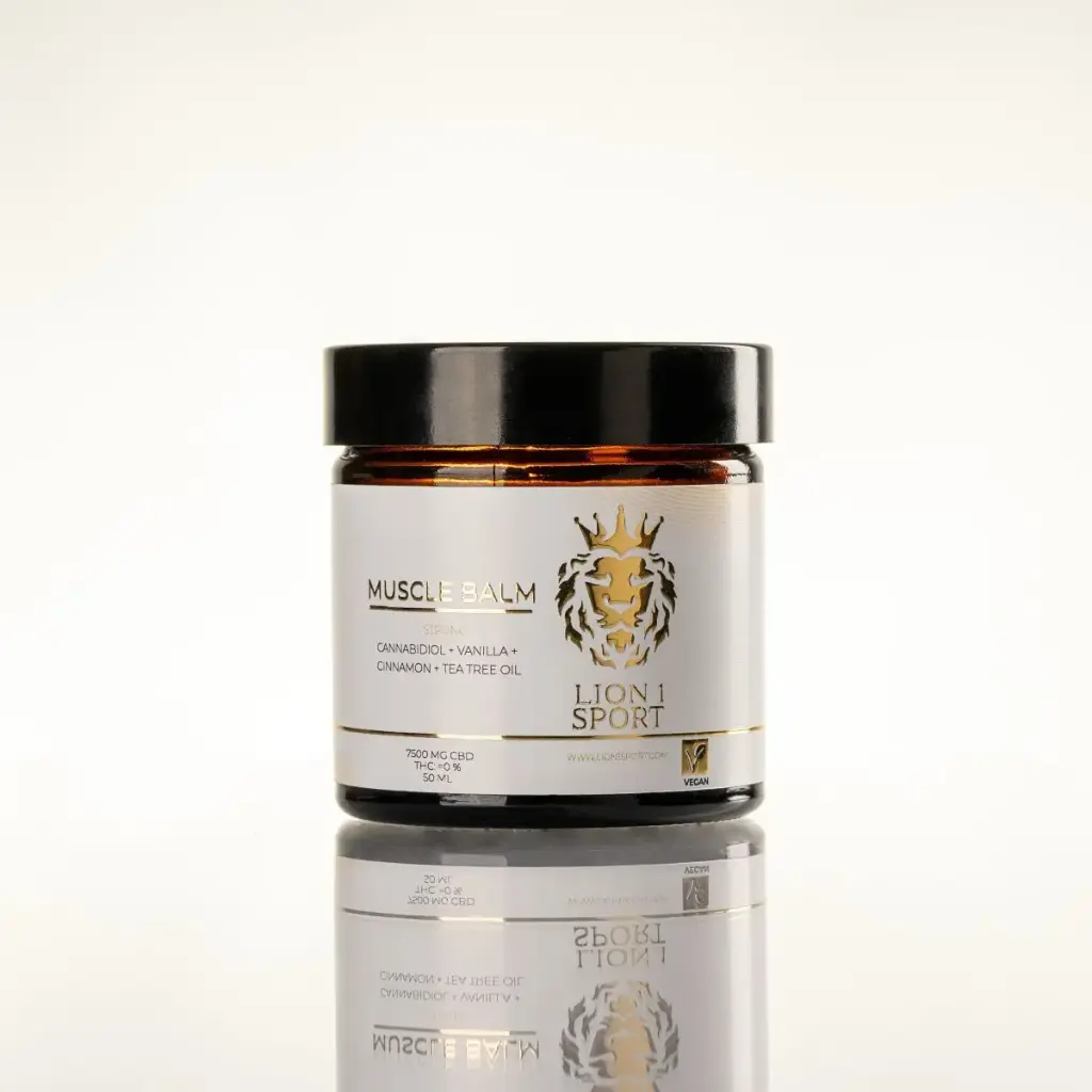 LION 1 SPORT 7500mg CBD 50ml - Muscle Balm
