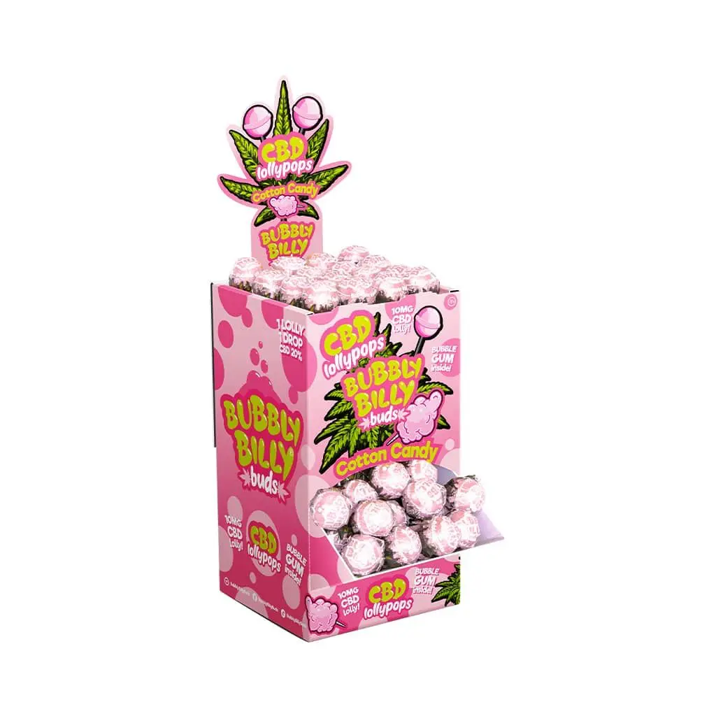 Chupachup de CBD con chicle