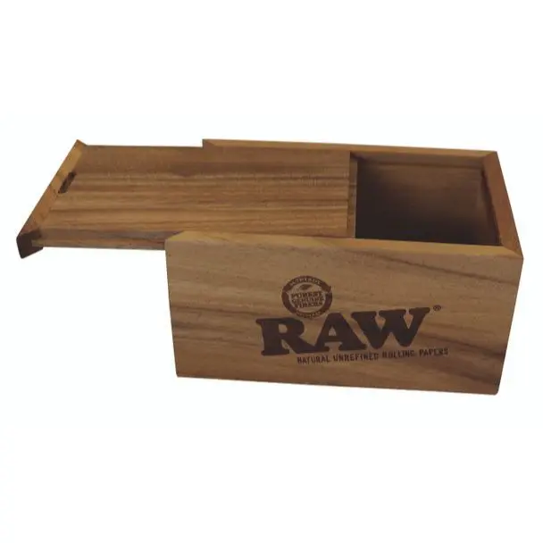 Caja RAW de madera de acacia grande