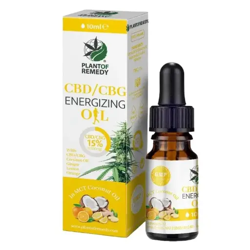 ACEITE DE COCO ORGÁNICO CON UN 15% DE CBD (1500 MG) Y UN 15% DE CBG (1500 MG) 