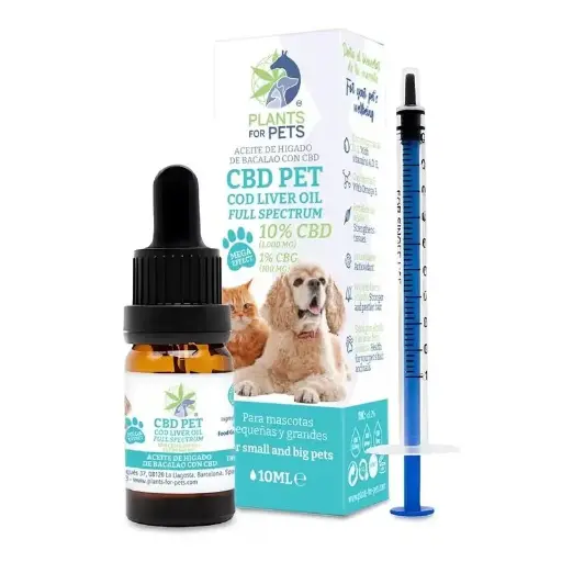 Aceite de CBD de espectro completo con una concentración de 10% de CBD y 1% de CBG