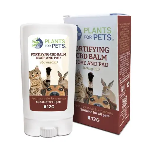 BÁLSAMO FORTIFICANTE DE CBD PARA MASCOTAS 12G