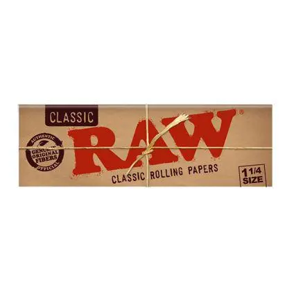 Papeles de liar clásicos RAW Tamaño 1 1/4