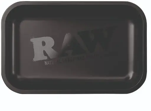 BANDEJA RAW NEGRA MATE - 17.5cm x 27.5cm